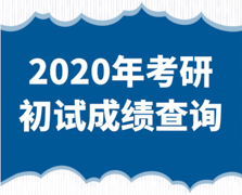 甘肅省2020年碩士研究生招生考試初試成績查詢及復核公告