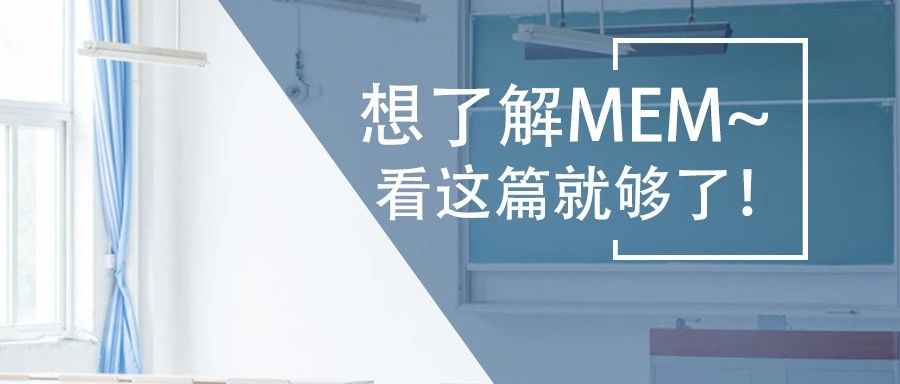 備考必看！報考MEM并非退而求其次
