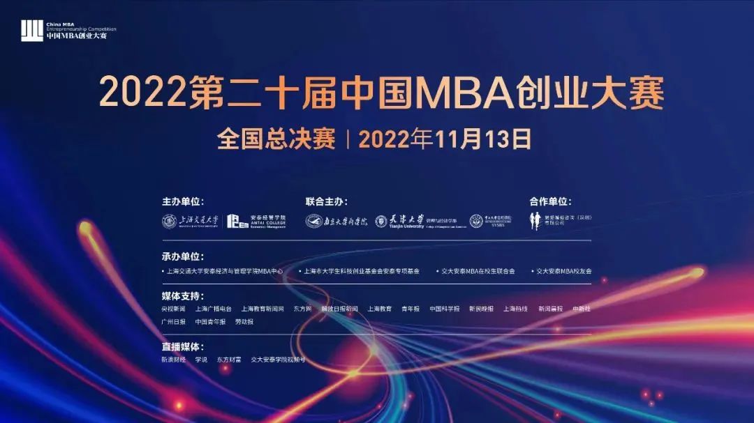 快訊：南京大學MBA創業項目在2022中國MBA創業大賽中獲獎！