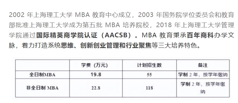 2024 級上理 MBA 學費、學制、計劃招生數、獎助學金政策、網報攻略、招生簡章一覽無余