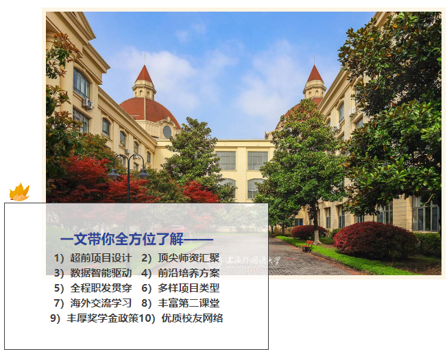 代碼3119！報考上外MBA項目的十大理由！